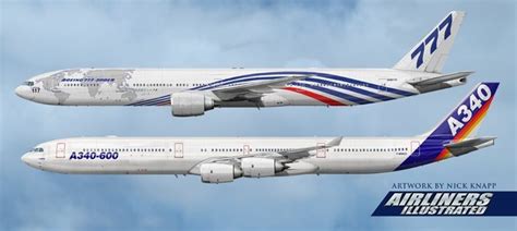 a340 600 vs 777 300er